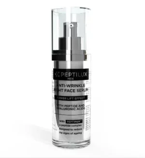 Peptilux Men – Sérum De Nuit Anti-rides Pour Le Visage ‘power Lift Effect’